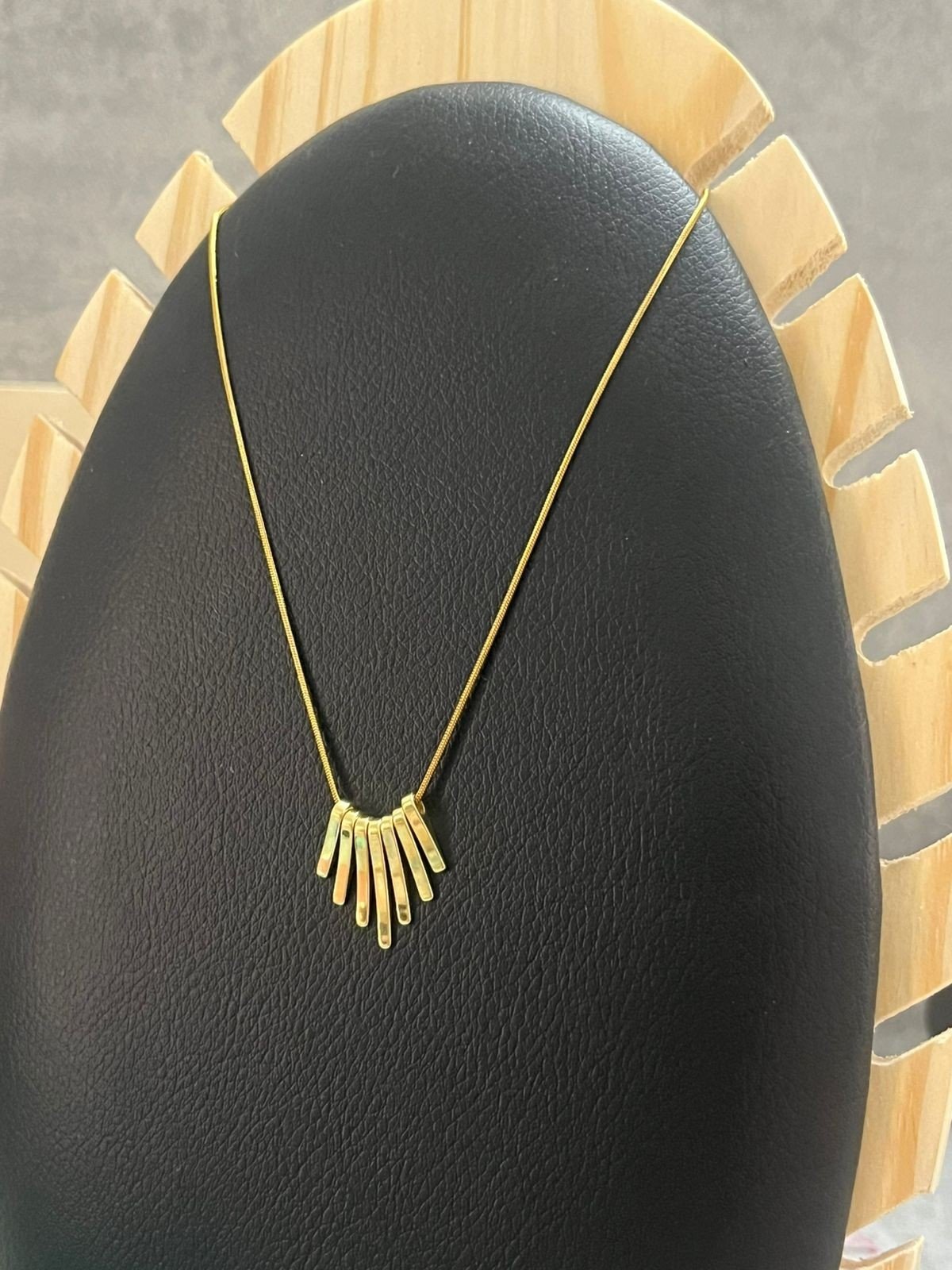 The Prism Fringe Anti Tarnish pendant