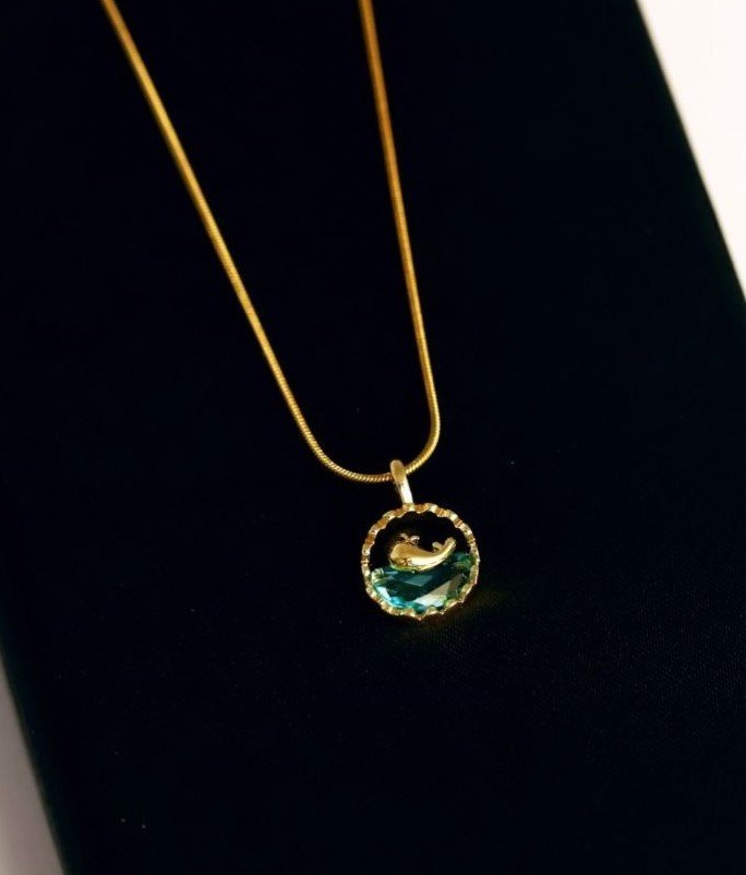 The Azure Voyager Everyday Pendant