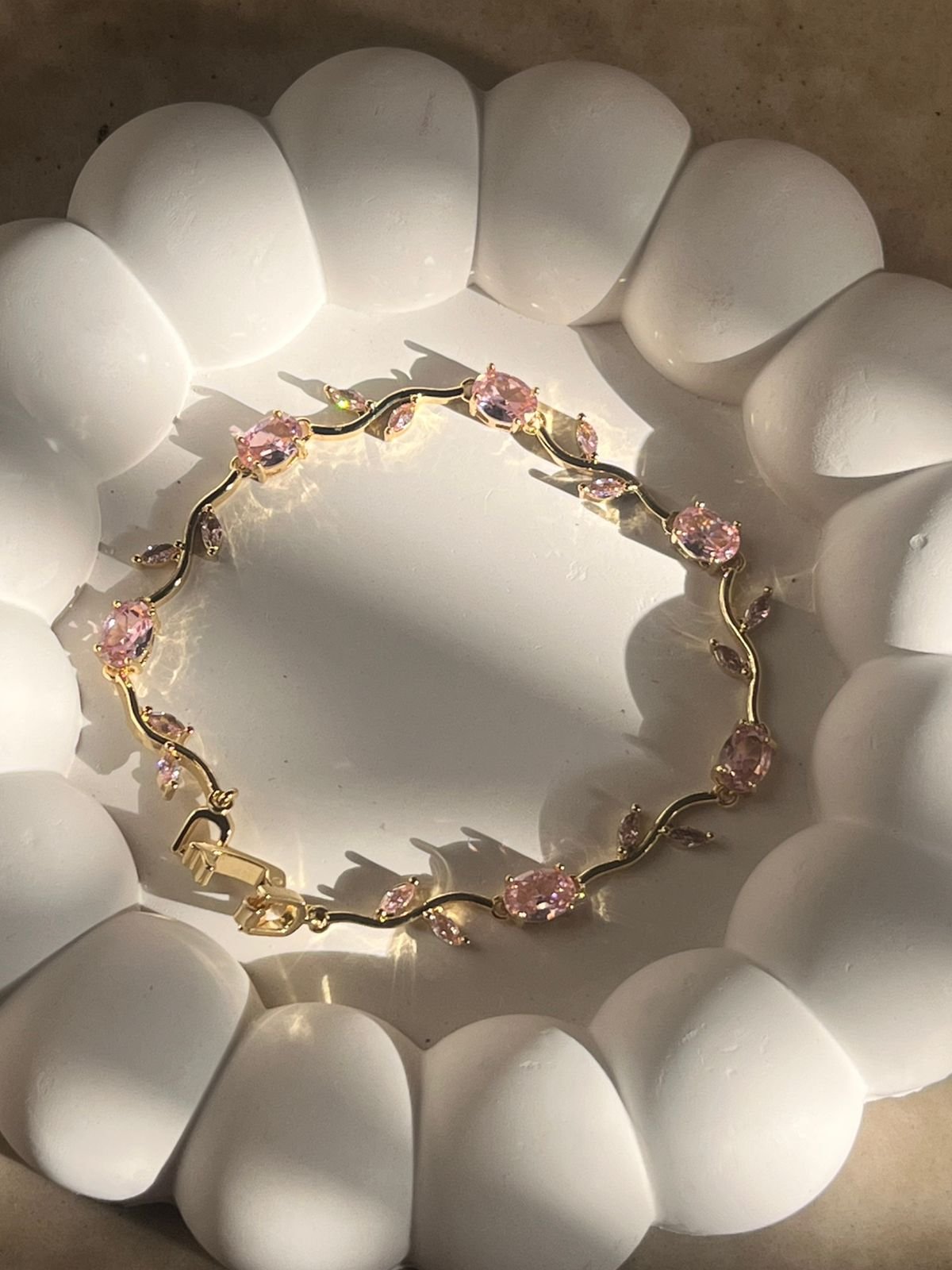 Bluxe Tulip Bracelets Pink Colour