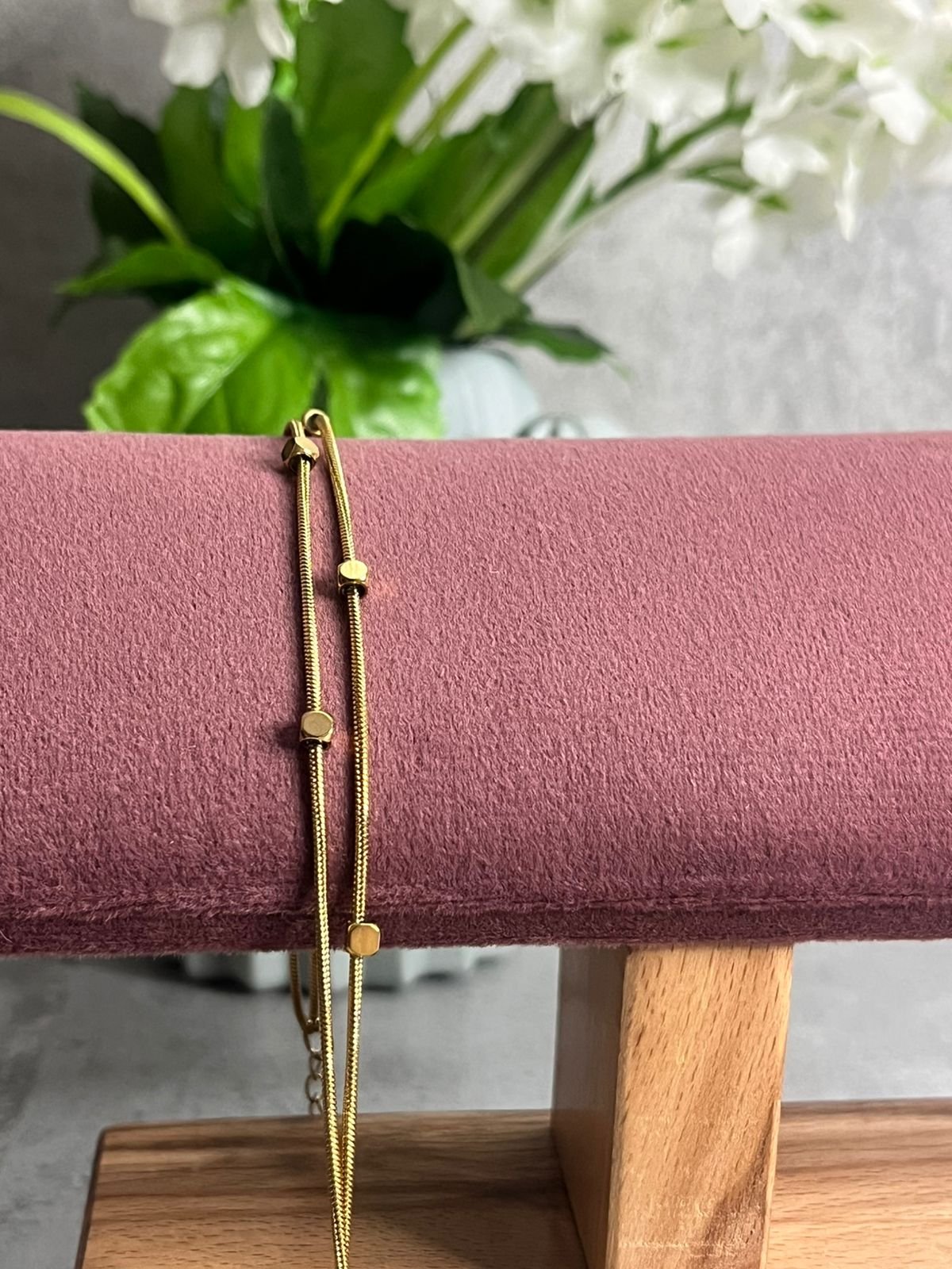 The Cubic flow anklet image 3