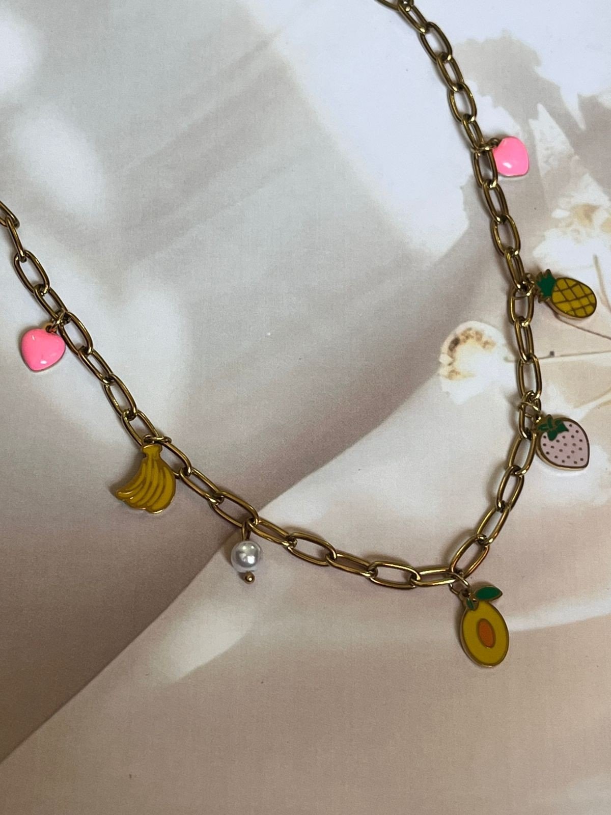 Tutti Frutti Charm Necklace image 2