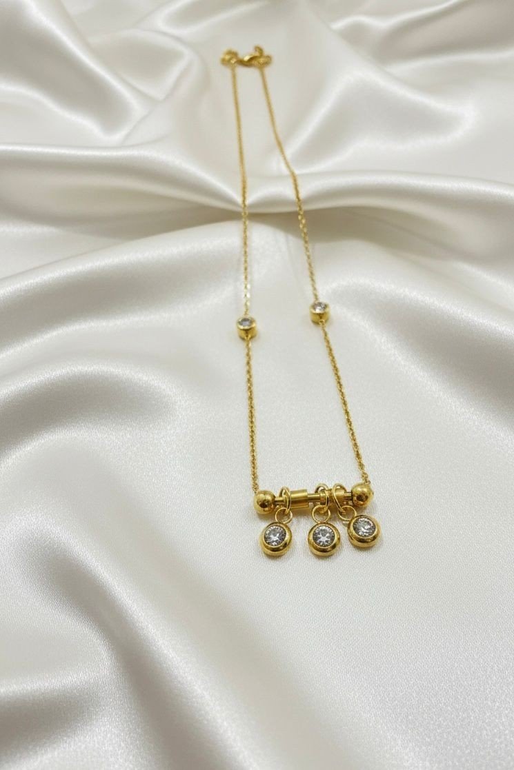 Trinity Glint Necklace image 2