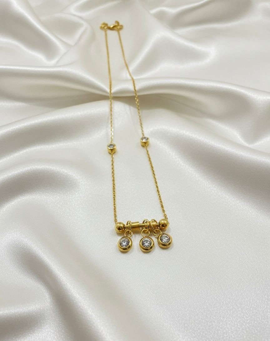 Trinity Glint Necklace image 3