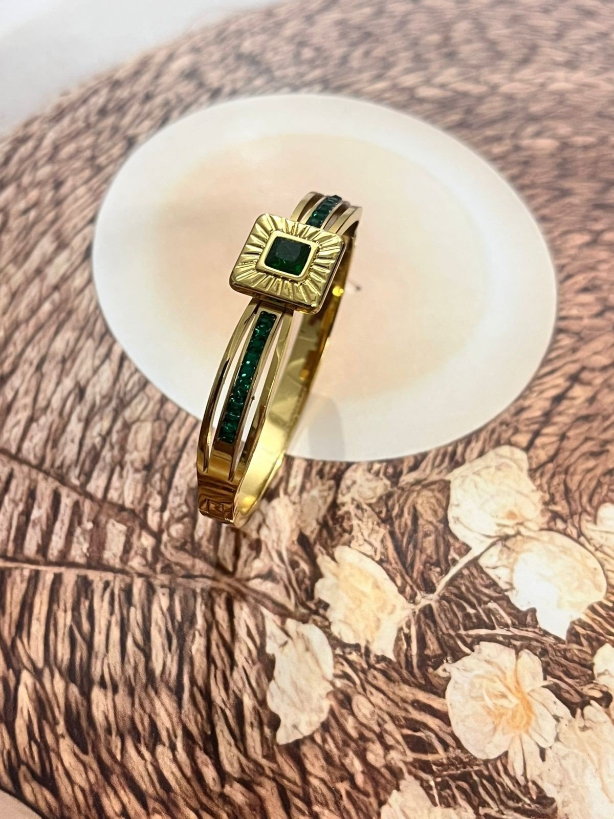 The Regent Square Statement Bangle Baby Size image 2