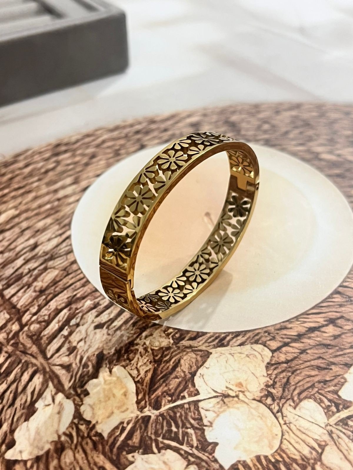 The Filigree Floral Band Baby Size image 2