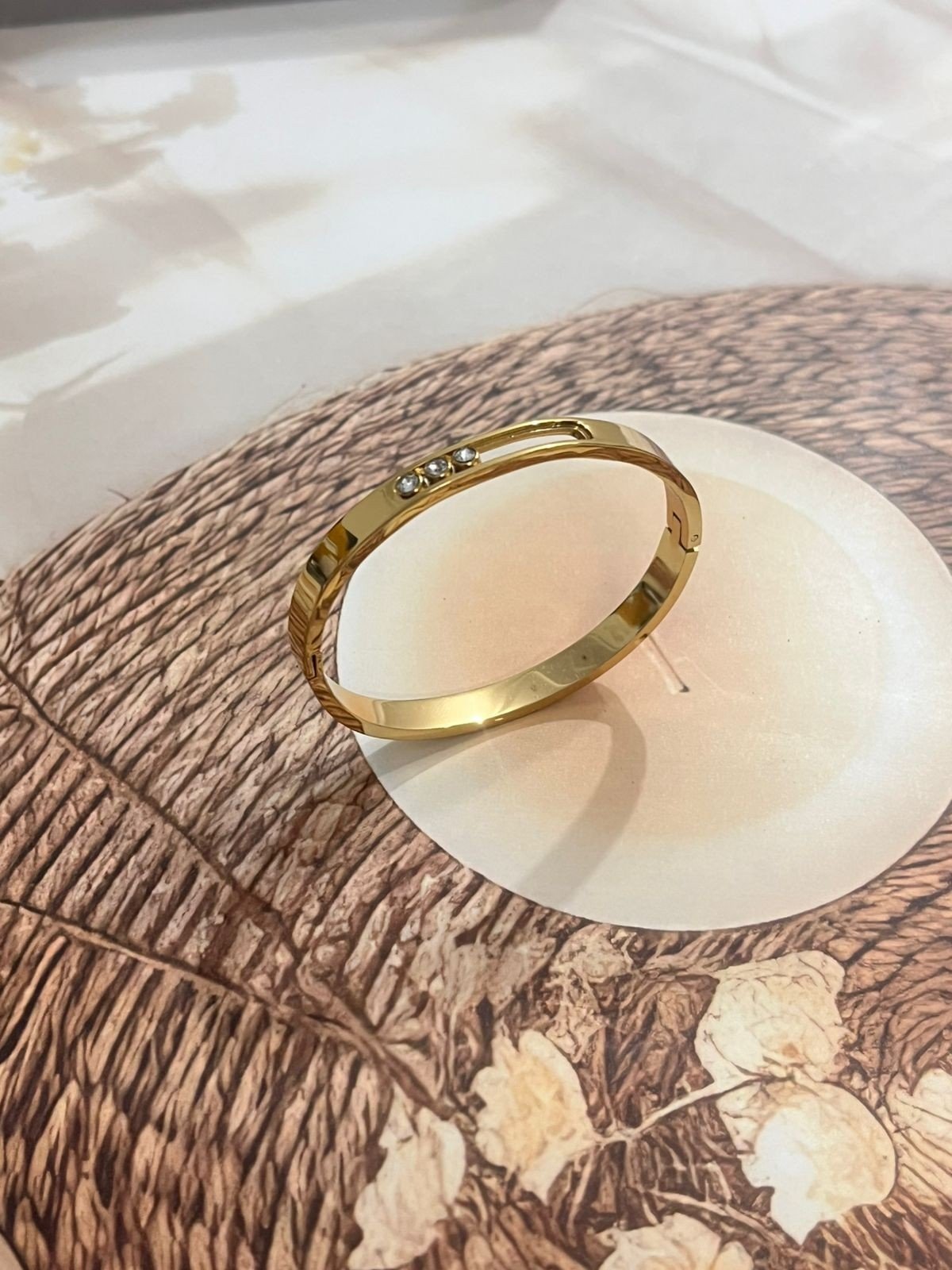 The Minimalist Sparkle Bangle Baby Size image 2